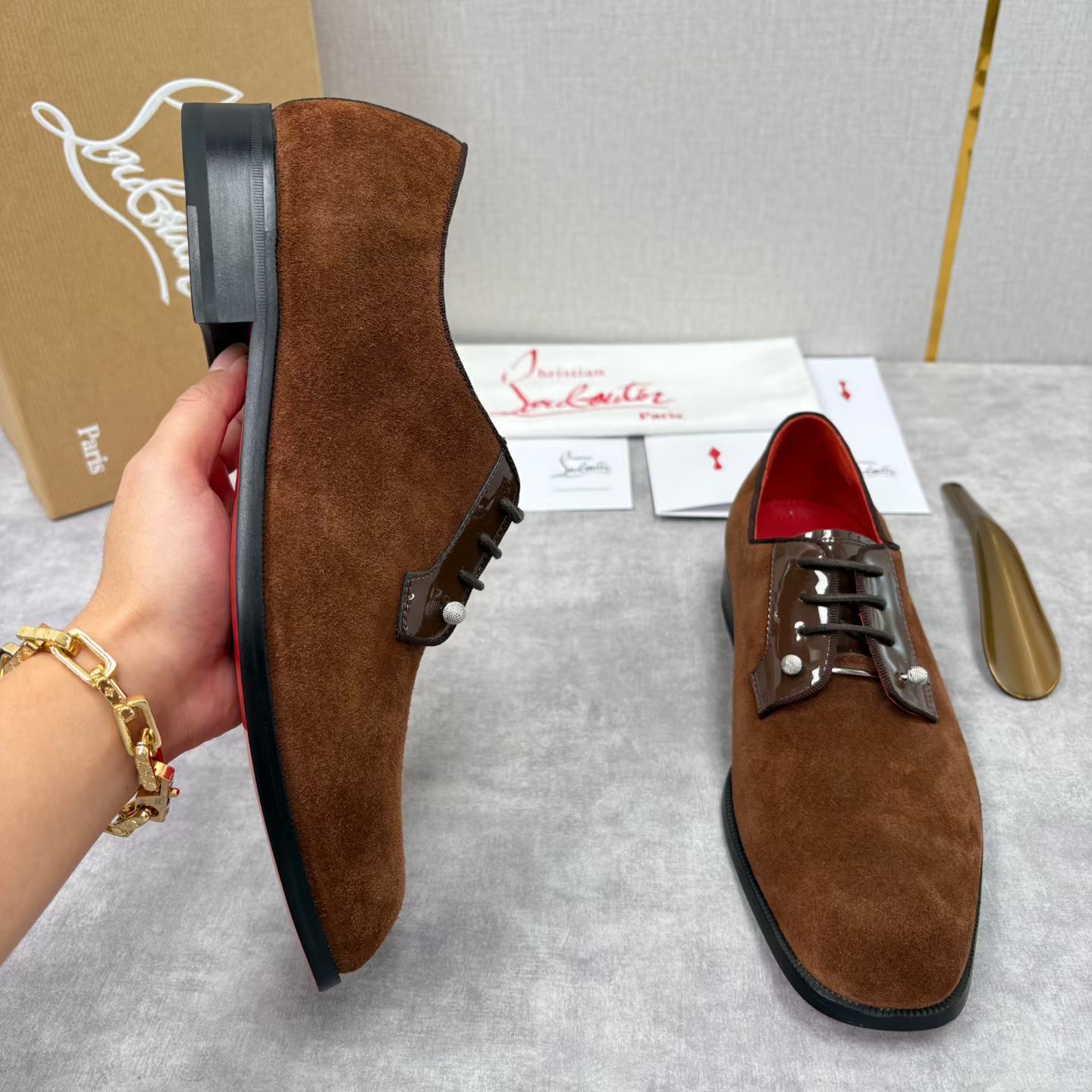 Cistian Louboutin shoe